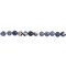 Earth's Jewels Semi-Precious Sodalite Natural Round Beads, 6mm